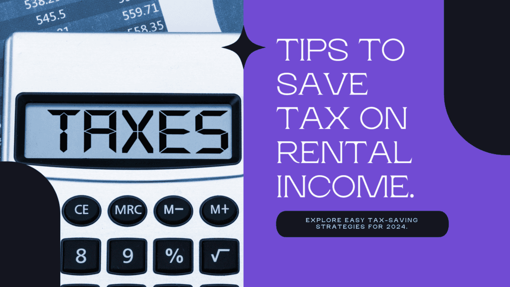 how to save tax on rental income